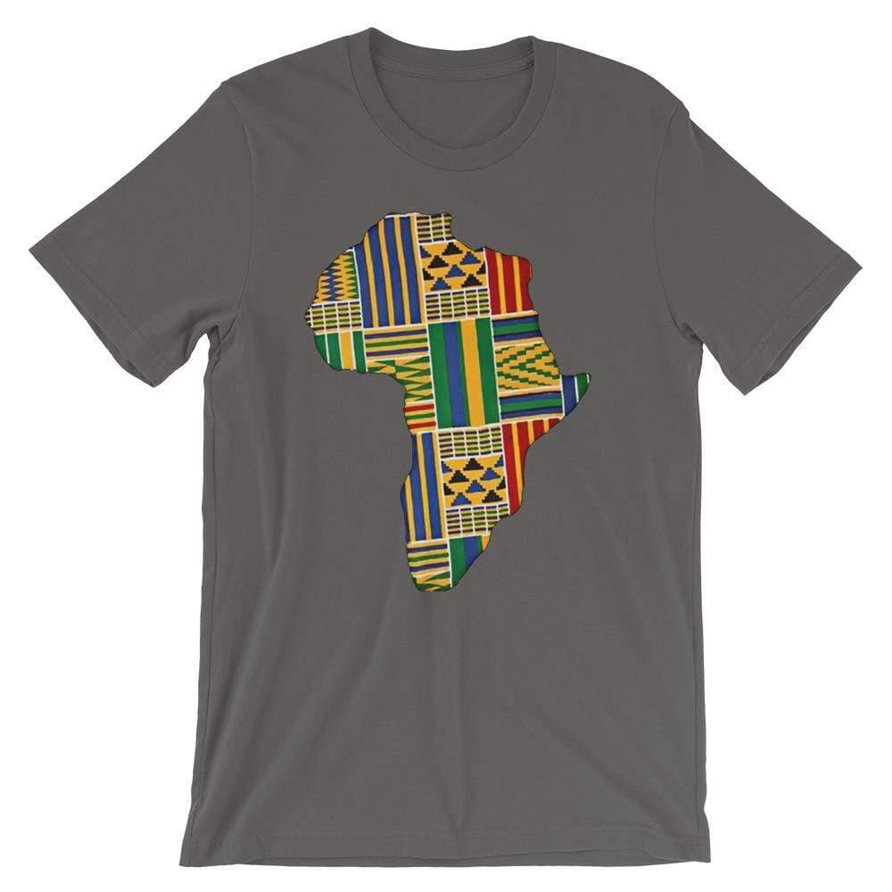 Blacknificent Printed Tee Asphalt / S Kente Africa Unisex Tee