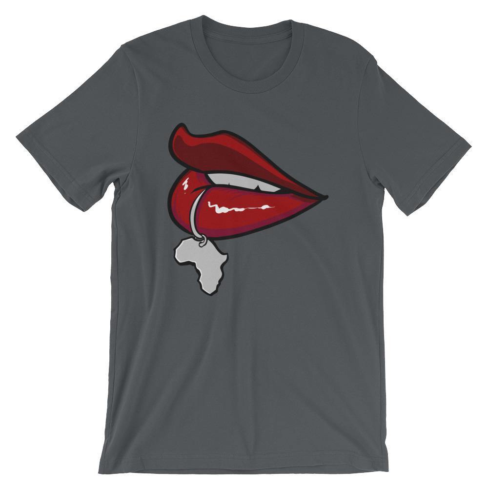 Blacknificent Printed Tee Asphalt / S Love Bites Africa Unisex Tee