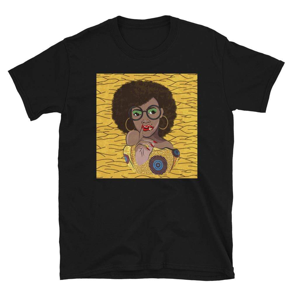 Blacknificent Printed Tee Black / S Afro Pop Fro Day Unisex Tee