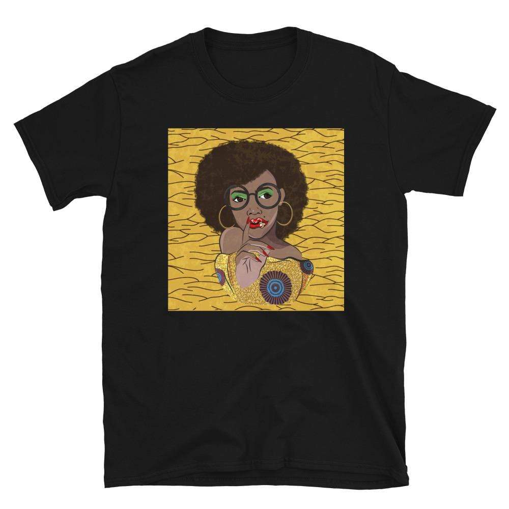 Blacknificent  Printed Tee Black / S Afro Pop Fro Day Unisex Tee