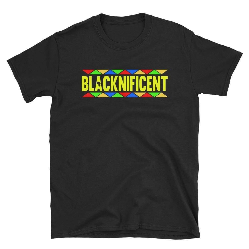 Blacknificent Printed Tee Black / S Blacknificent Retro Style Unisex T-Shirt