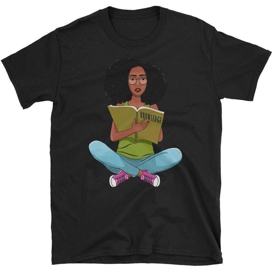 Blacknificent Printed Tee Black / S Knowledge is Power - Short Sleeve Unisex Tee