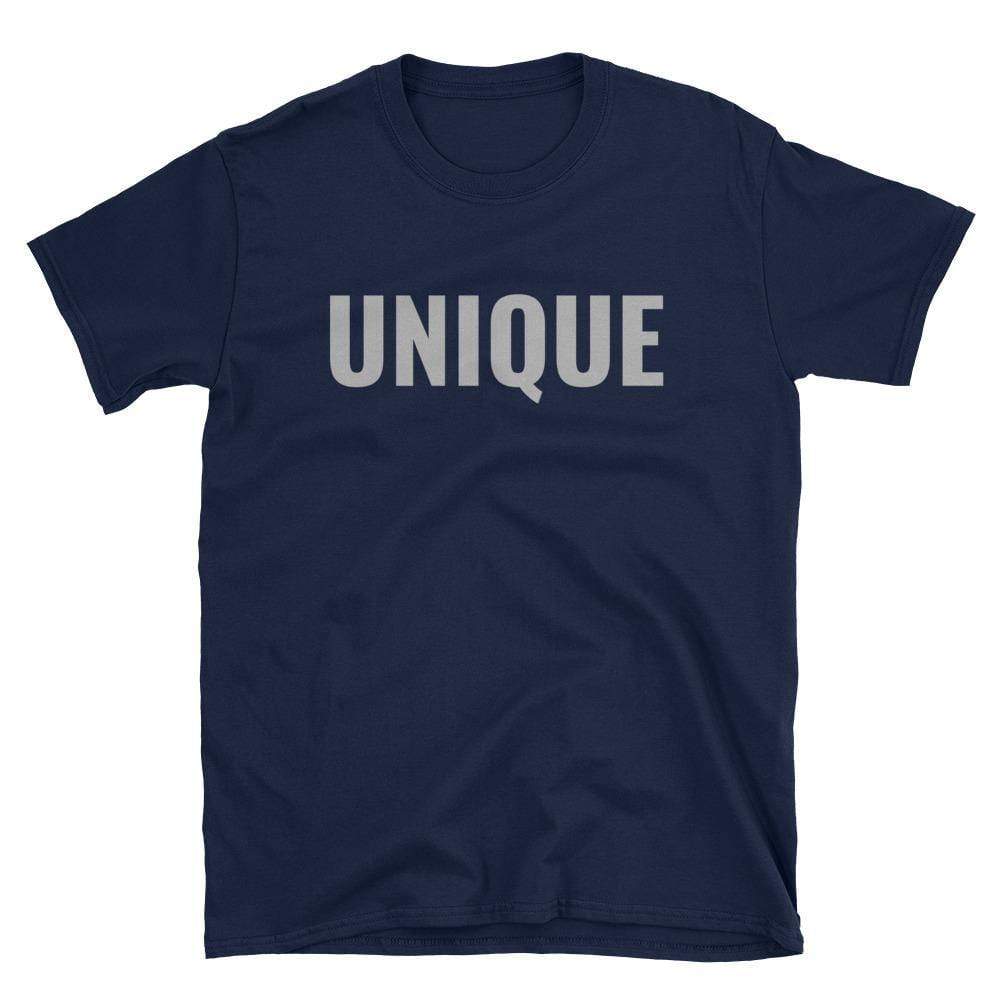Blacknificent Printed Tee Navy / S Unique Unisex Tee