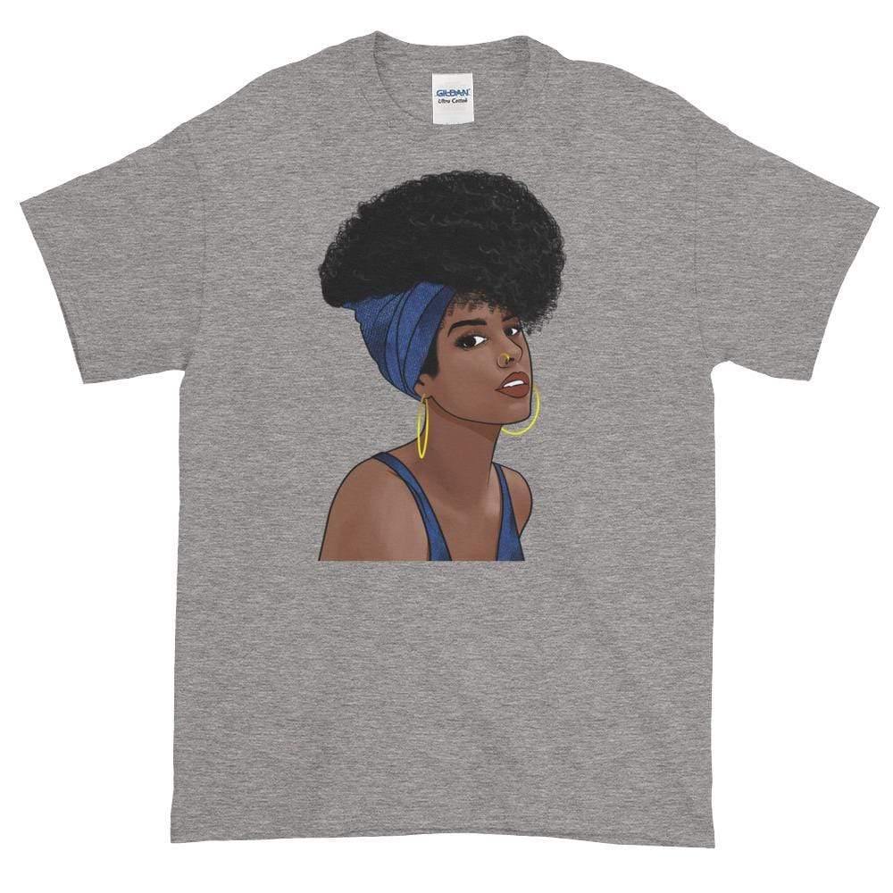 Blacknificent Printed Tee Sport Grey / S Denim Bae Unisex Cotton Tee