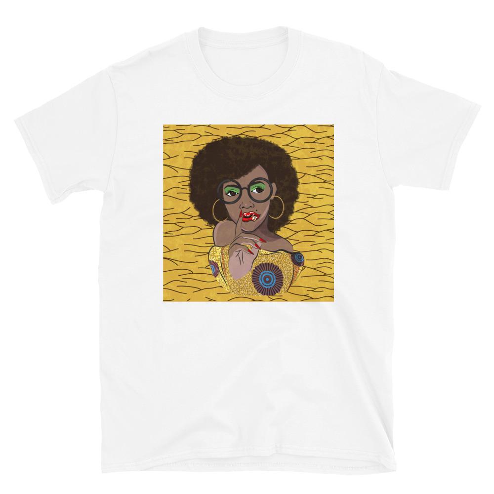 Blacknificent Printed Tee White / S Afro Pop Fro Day Unisex Tee