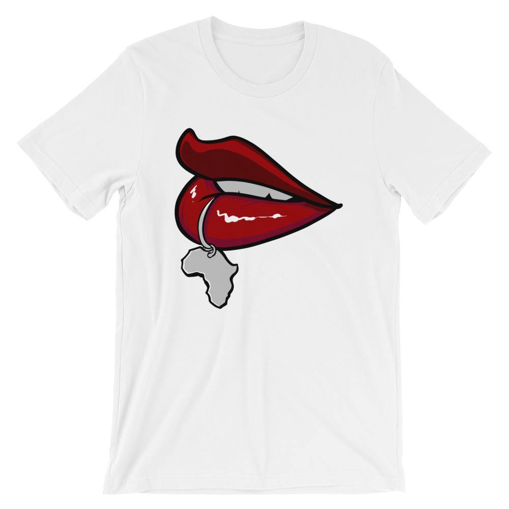 Blacknificent Printed Tee White / S Love Bites Africa Unisex Tee