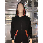 Blacknificent Hoodie Kente Satin Lined Heavyweight Zip Hoodies