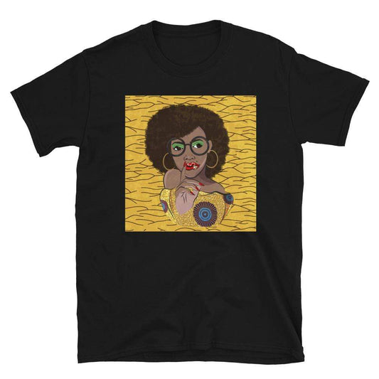 Blacknificent  Printed Tee Black / S Afro Pop Fro Day Unisex Tee