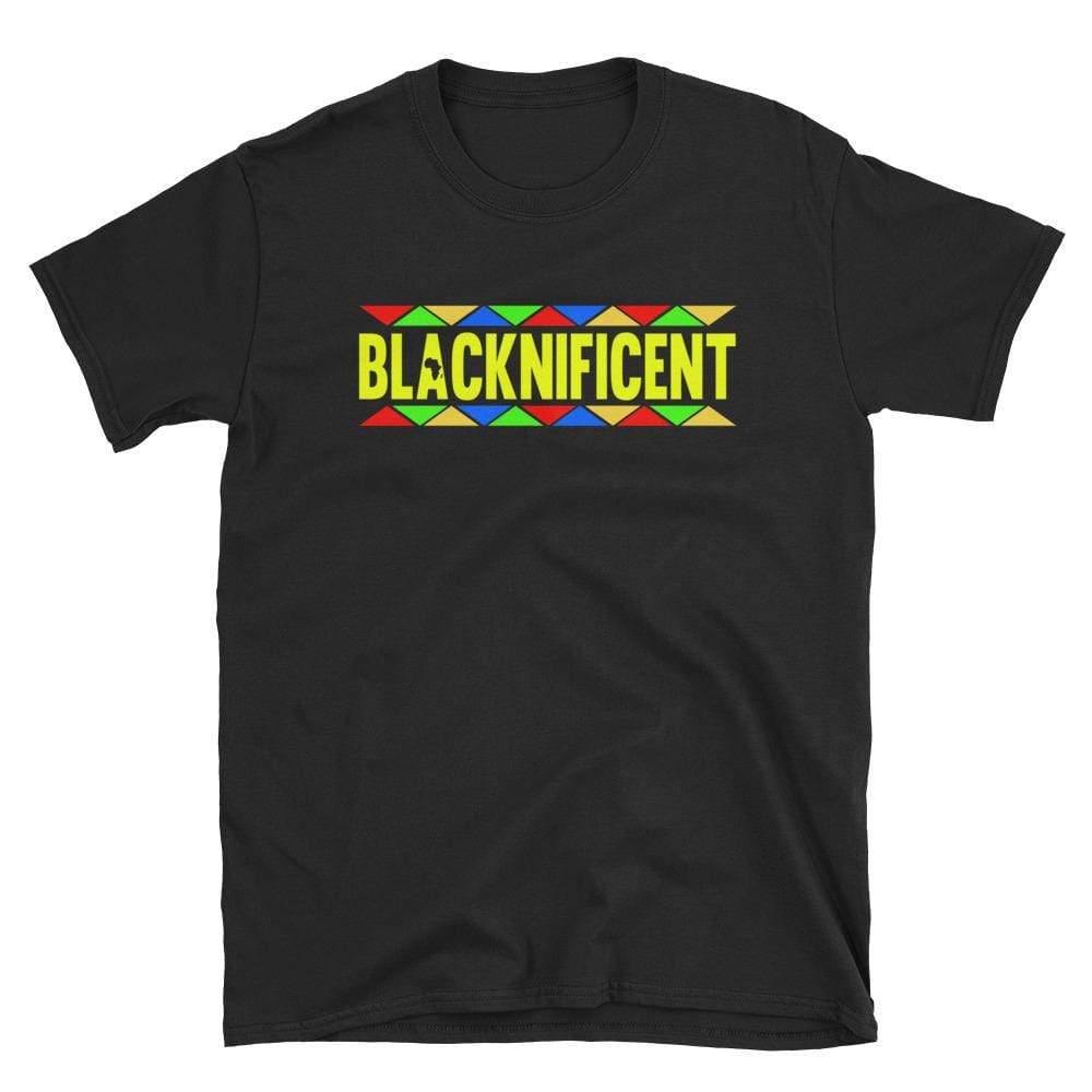 Blacknificent Printed Tee Black / S Blacknificent Retro Style Unisex T-Shirt