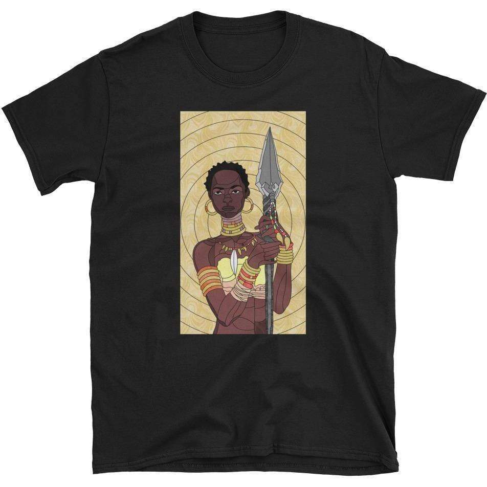 Blacknificent Printed Tee Black / S Stained Glass Warrior - Unisex Tee