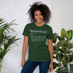 Blacknificent Printed Tee Forest / S Blacknificent Melanin Popping Unisex Tee