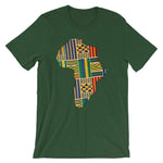 Blacknificent Printed Tee Forest / S Kente Africa Unisex Tee