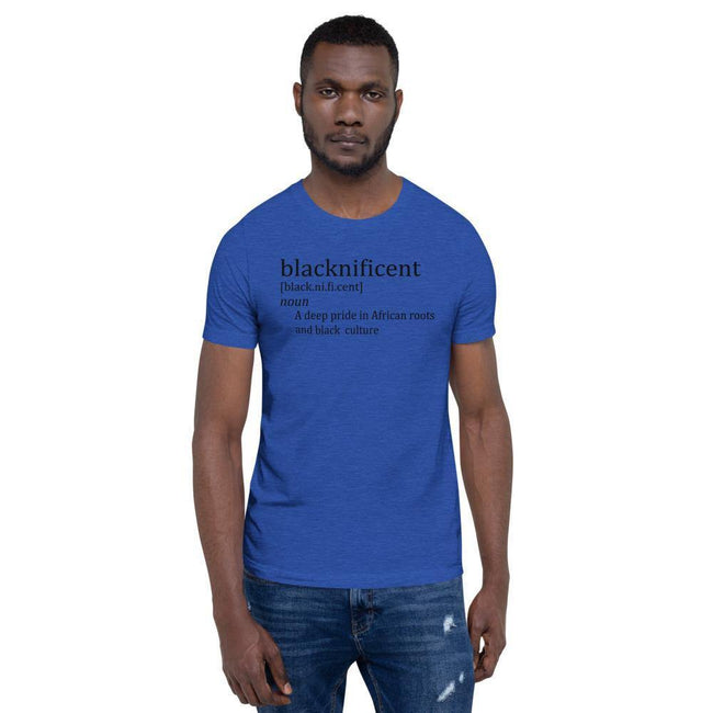 Blacknificent Printed Tee Heather True Royal / S Blacknificent Pride Summer Colors Tee - Unisex