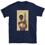 Blacknificent Printed Tee Navy / S Stained Glass Warrior - Unisex Tee