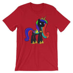 Blacknificent Printed Tee Red / S Black Unicorn Magic Unisex T-Shirt