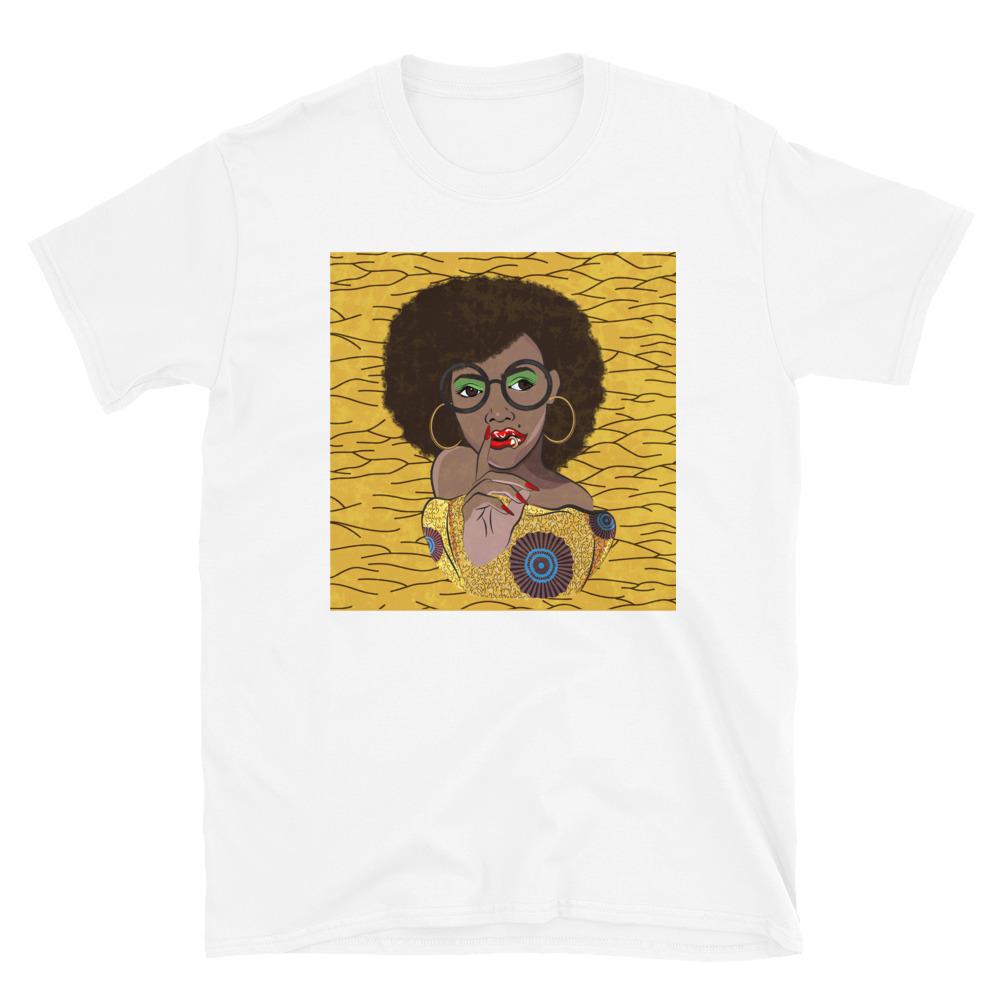 Blacknificent  Printed Tee White / S Afro Pop Fro Day Unisex Tee