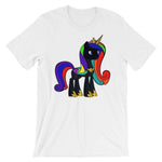 Blacknificent Printed Tee White / S Black Unicorn Magic Unisex T-Shirt