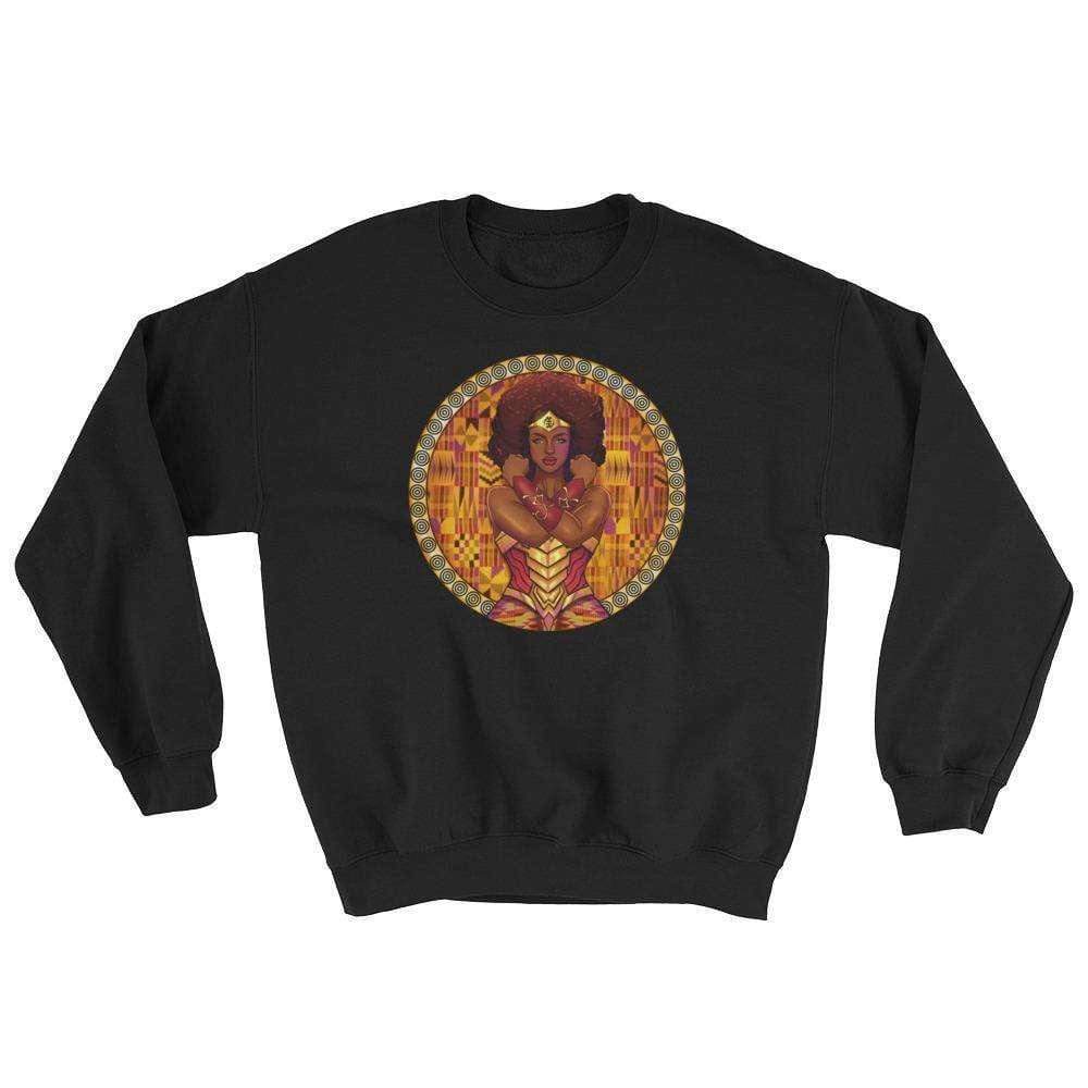 Blacknificent Sweatshirt Black / S Amara Princess Warrior Sweatshirt