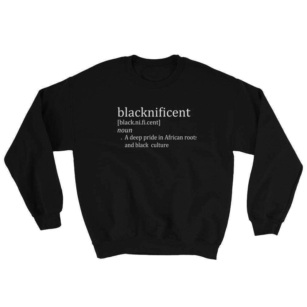 Blacknificent Sweatshirt Black / S Blacknificent African Pride Sweatshirt