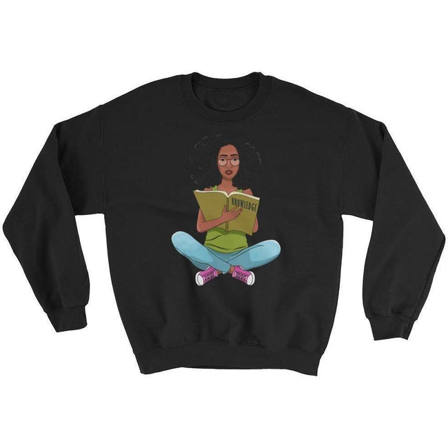 Blacknificent Sweatshirt Black / S Knowledge is Power Sweatshirt