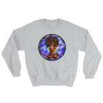 Blacknificent Sweatshirt Sport Grey / S Stained Glass Divine Goddess Sweatshirt